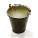 Realistic 1/10 Scale 38x36mm Size Metal Bucket for Off-Road Crawling