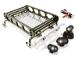 Realistic 1/10 Scale Alloy Luggage Tray 155x109x36mm with 4 LED Spot Light Set