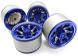 2.2 Size Billet Machined Alloy 8D Spoke Wheel(4)High Mass Type for Scale Crawler