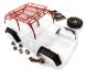 Realistic JPX Scale Body w/ Steel Roll Cage & LED Light for 1/10 Scale Crawler
