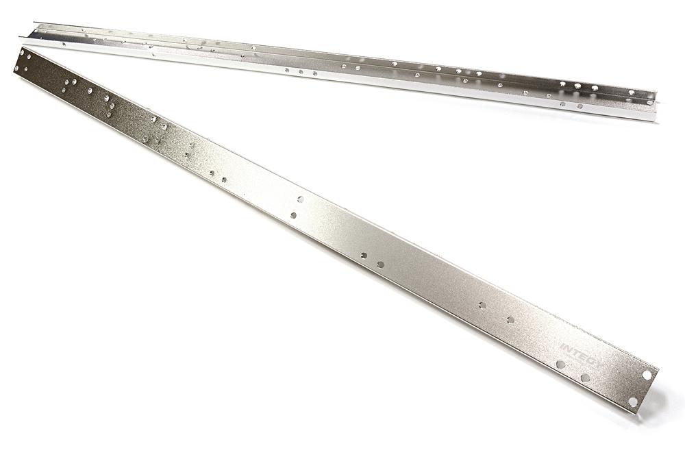 Semi Frame Rails Ladder Frame Main Chassis Rail Set L=455mm for Custom 1/14 Semi-Tractor ...