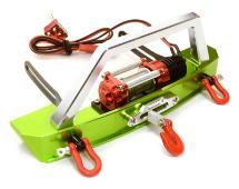 Realistic High Torque Winch w/ Scale Front Bumper for Axial 1/10 SCX-10