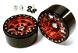 2.2 Size Billet Machined Alloy 8 Spoke Wheel (2) w/ Hex for 1/10 Scale Crawler