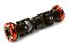 Billet Machined Universal Driveshaft 45-50mm for Custom 1/14 Semi-Tractor Truck