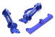 Billet Machined Brace & F/R 43/40mm Type Bumper Mount for Axial SCX-10 Crawler