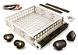 Realistic 1/10 Scale Alloy Luggage Tray 124x107x24mm with 4 LED Spot Light Set