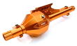Billet Machined T8 Rear Axle Housing Kit for Axial 1/10 Wraith 2.2 Rock Racer