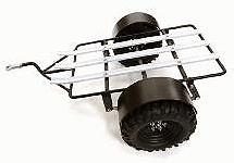 Realistic Leaf Spring Motorcycle Trailer Kit for 1/10 Scale RC