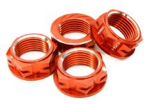 Billet Machined Serrated 23mm Hex Wheel Nut(4) for 1/10 & 1/8 Size Monster Truck