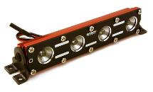 Realistic Roof Top LED Light Bar w/ Metal Housing 104x18x22mm for 1/10 & 1/8