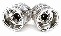 Machined Alloy T7 Rear Dually Wheel Set for Tamiya 1/14 Scale Tractor Trucks