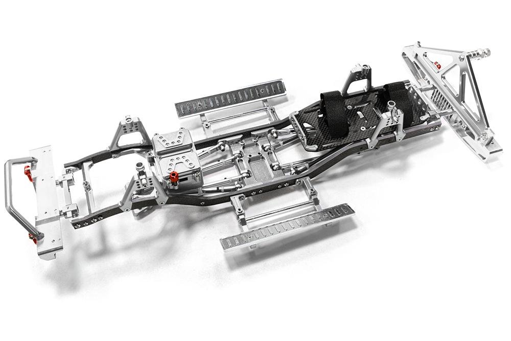 Honcho & Jeep Integy RC Model Hop-ups C25208GREEN Billet Shock Set for SCX-10 Dingo L=102mm 4