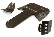 Aluminum Alloy Skid Plate Set for Axial 1/10 RR10 Bomber 4WD
