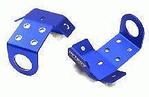 Aluminum Front & Rear Skid Plate for Axial 1/10 Wraith 2.2 & RR10 Bomber 4WD