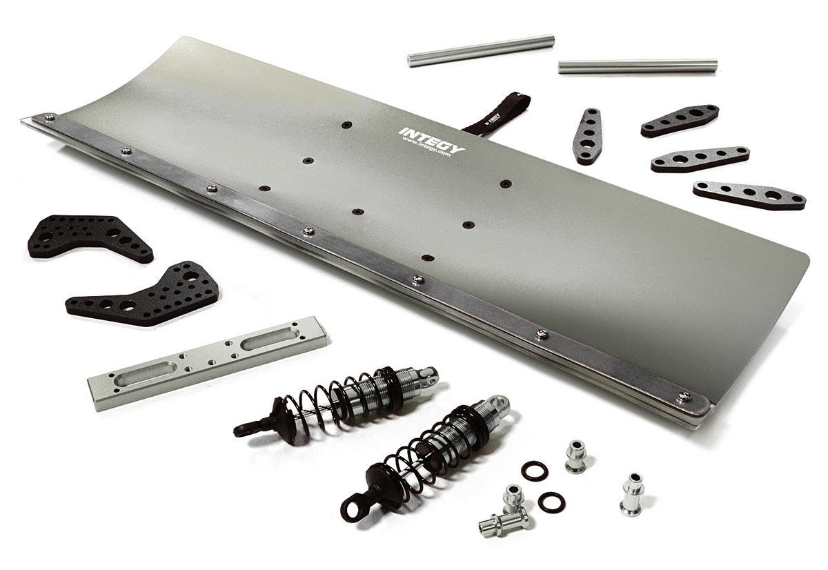 Alloy Machined Snowplow Kit for Axial 1/8 Yeti XL Rock Racer Buggy for R/C  or RC - Team Integy