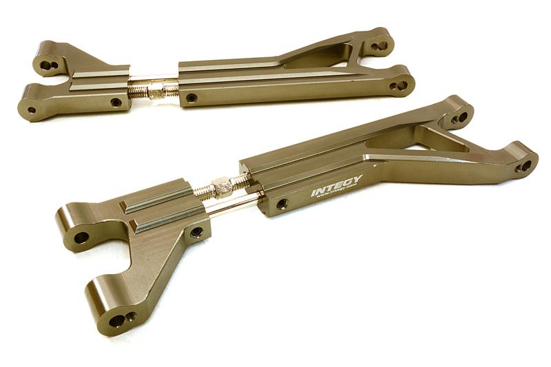 Silver Billet Machined Steering Knuckle Set for HPI Baja 5B
