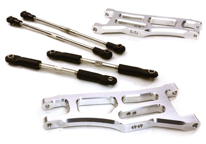 Integy Aluminum Extended Front Arms Traxxas Stampede 2WD VXL XL-5 