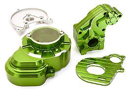 Billet Machined Alloy Main Gearbox Housing for Axial 1/10 SCX-10