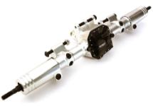Billet Machined Complete Rear Axle Assembly w/ Internals for 1/10 SCX10 II 90046