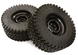 Realistic Spoke Off-Road 1.9 Size Wheel & All Terrain Tire (2) (O.D.=110mm)
