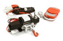 Billet Machined T8 Realistic Mega Winch w/ Remote for Scale Crawler 1/10 Size
