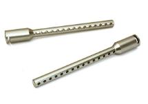 Billet Machined Alloy 5.5mm Size Body Post Extenders +75mm