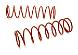 Red Color 6.6lbs/inch Rear Suspension Spring (2) for Traxxas 1/10 Stampede 2WD