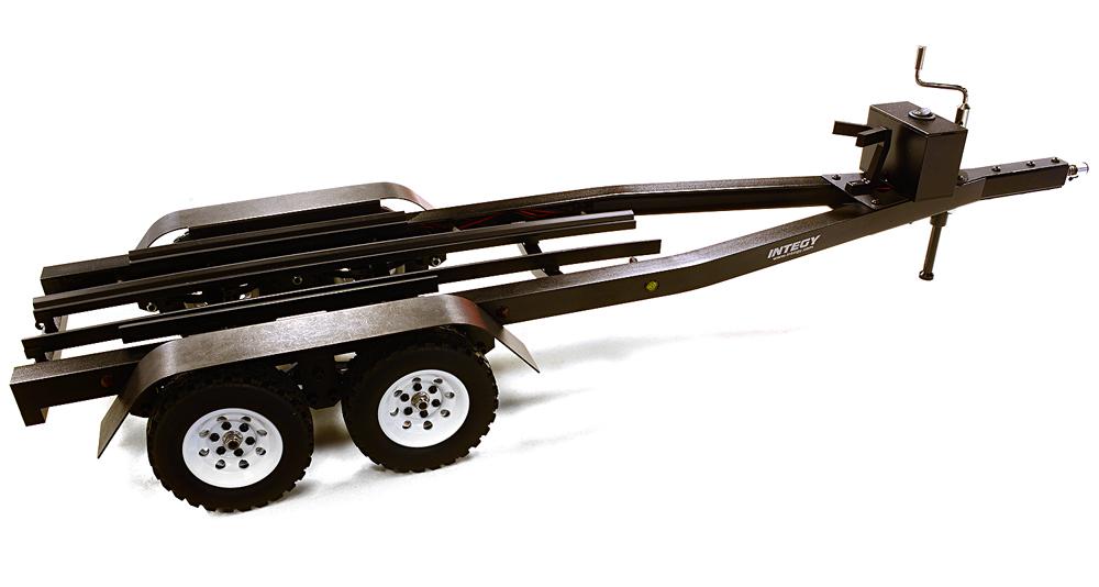 Machined Alloy Dual Axle Boat Trailer Kit for 1 10 Scale RC 670x190x160mm for R C or RC Team Integy