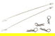 Secured Body Clip (4) with 120mm Retainer Link for 1/10 On-Road