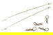 Secured Body Clip (4) with 140mm Retainer Link for 1/10 Off-Road Crawler