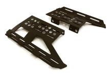 Alloy Side Plates, Side Steps for Axial 1/10 SCX10 II Scale Crawler