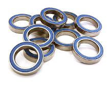 Low Friction Blue Rubber Sealed Ball Bearings (10) 17x26x5mm for RC Vehicles