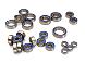 Low Friction Blue Rubber Sealed Bearings (25) Set for Traxxas 1/10 Stampede 4X4