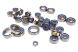 Low Friction Blue Rubber Sealed Bearings (33) Set for Traxxas 1/10 E-Revo(-2017)