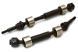 Dual Joint Telescopic Front Driveshafts for TRX 1/10 Stampede 4X4 & Slash 4X4