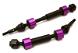 Dual Joint Telescopic Front Driveshafts for TRX 1/10 Stampede 4X4 & Slash 4X4