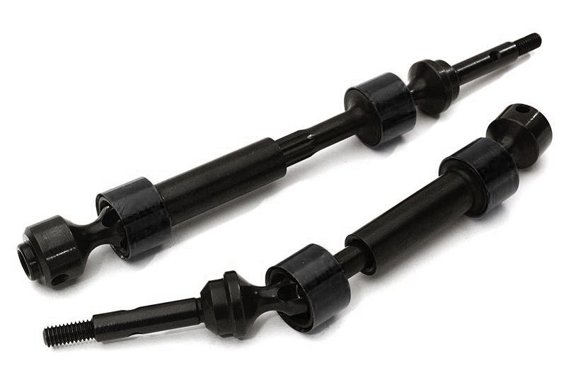 Integy 2-Joint Telescopic Rear Drive Shafts for Traxxas 1/10 Slash/Stampede 4X4 