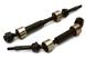 Dual Joint Telescopic Rear Driveshafts for TRX 1/10 Stampede 4X4 & Slash 4X4