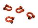 Realistic 1/10 Bow Shackle (4) for Traxxas TRX-4 Scale & Trail Crawler