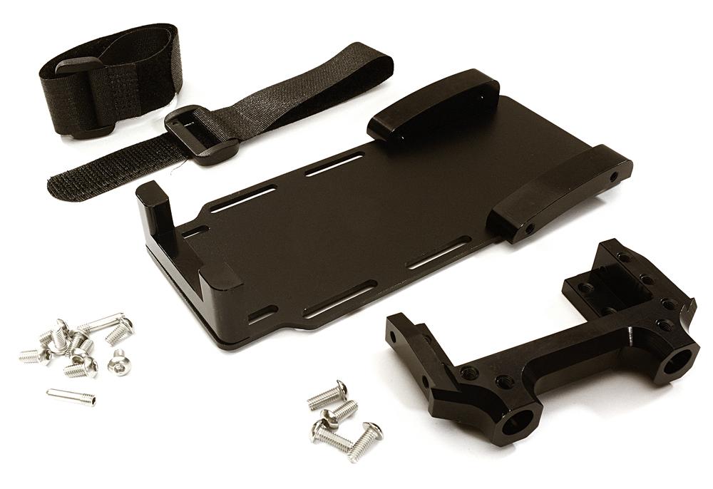 Laydown Battery Tray w/ Forward Servo Mount for Axial 1/10 SCX10 II  (#90046-47) for R/C or RC - Team Integy