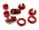 Billet Machined Anodized Shock Parts for Traxxas TRX-4 Scale & Trailer Crawler