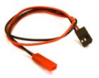 300mm Silicone Wire JST Style 2 Pin to FUT Male Plug Wire Harness