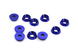 Billet Machined M3 Size Color Concave Alloy Washer Kit 10pcs