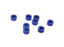 Billet Machined 8pcs Aluminum M3x6 Washer Spacer (Thick=3mm)