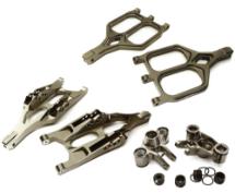Billet Machined Front Suspension Set for 1/10 T-Maxx/E-Maxx 3903/5/8, 4907/8