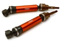 Dual Joint Telescopic Front Drive Shafts for TRX 1/10 Stampede 4X4 & Slash 4X4