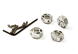12mm Hex Wheel (4) Hub 6mm Thick for Traxxas 1/10, Axial, Tamiya, TC & Drift