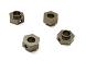 Alloy Machined 12mm Hex Wheel (4) Hub 5mm Thick for Traxxas TRX-4 Scale Crawler