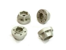 Alloy 12mm Hex-to-6 Bolt Wheel Hub 12mm Thick +6 Offset for Traxxas TRX-4