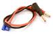 EC3 Charge Cable 14AWG 30cm Wire Harness w/ Banana Plugs Charging Jack